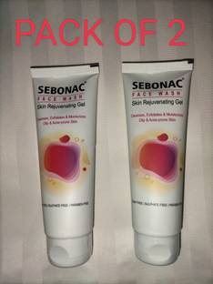 glowderma SEBONAC FACE WASH (2 PC OF 75GM) 150GM Face Wash