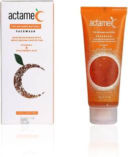 actame Vitamin C Facewash Skin Brightening with Moisturizing Protection The Untamed Natural Facewash Face Wash