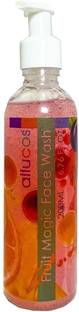 ALLUCOS Herbal Fruit Magic  – 100% Natural for Glowing Skin Face Wash