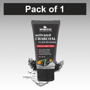 WHEEZAL Activated Charcoal with Calendula Face Wash