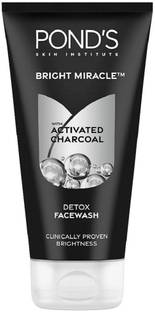 POND's DETOX FACEWASH with ACTIVATED CHARCOAL 100 Ml FACE 344 Face Wash