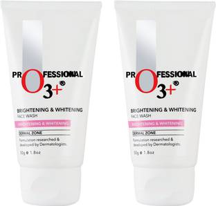 O3+ Brightening & Whitening  Face Wash