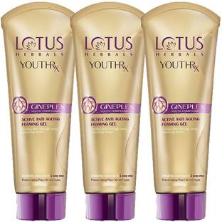 LOTUS HERBALS YouthRx Active Anti-Ageing Foaming Gel Face Wash