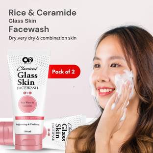CO Beauty Rice Water & Ceramide Glass Skin | Brightening | SLS & Paraben Free Face Wash