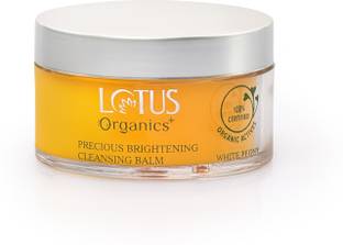 Lotus Organics+ Precious Brightening Cleansing Balm | Removes Dirt & Impurities | Boost Collagen Face Wash