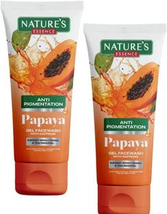 Nature's Essence Anti Pigmentation Papaya Gel Face wash, 2x50g Face Wash