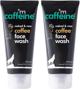 mCaffeine Coffee Face Cleanser for Glowing Skin, Dirt Removal, Reduce Face Acne, D TAN  Face Wash