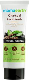 Mamaearth Charcoal  with Activated & Coffee for Oil Control Face Wash