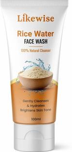 Likewise Rice Water  For Glass Skin with Niacinamide | Hydrates & Brighten Skin Face Wash