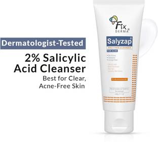 Fixderma 2% Salicylic Acid  for Oily & Acne Prone Skin  for Men & Women Face Wash