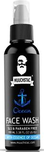 MUUCHSTAC Ocean for Men, Fights Acne & Pimple, Skin Brightening, All Skin Types Face Wash