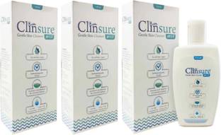 Clinsure Gentle Skin Cleanser With pH 5.5 (Pack of 3 x 125ml) Face Wash