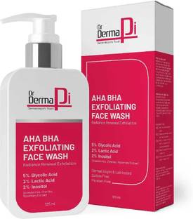 DRDermapi AHA BHA Exfoliation  for Glowing Skin & Pore Cleansing (125ML) Face Wash