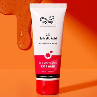 Chemist at Play Oil & Acne Control  - Removes Blackheads & Pimples | 2% Salicylic Acid Face Wash