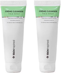 SkinInspired Crème Cleanser Facewash | Complete Cleansing Facewash | Moisturising- (Pack of 2) Face Wash
