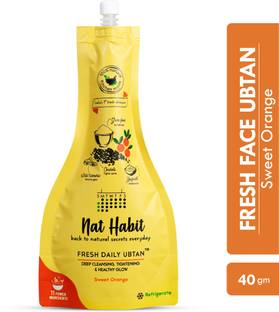 Nat Habit Fresh Sweet Orange Ubtan Face Wash