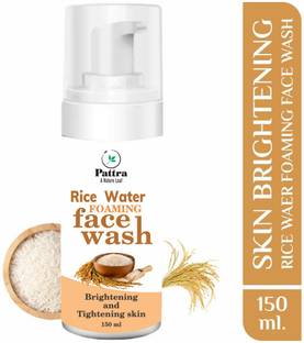 Pattra Rice Water  Brightening & Tightening Foaming Face Wash