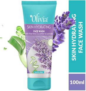 Olivia Skin Hydrating  with Aloe Vera Cucumber and Lavender Face Wash