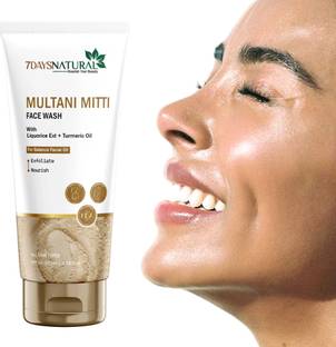 7 Days multani mitti Vitamin C Foaming  No Parabens, Sulphate  Face Wash