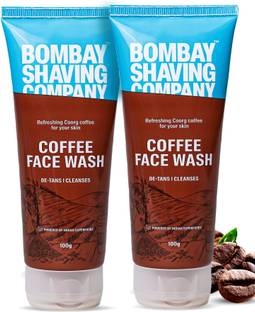 BOMBAY SHAVING COMPANY Brightens Dull Skin and Detans with Coffee and Antioxidant Formula for Men Face Wash