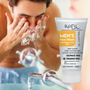 IKOTAL Anti Pollution Facewash For Men |Spotless Skin|Sun Protection|Glowing Face Face Wash