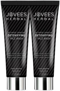 JOVEES ACTIVATED CHARCOAL DETOXIFYING FACE WASH  (240 ml) PACK OF 2 Face Wash