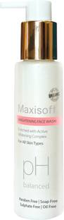 Maxisoft Brightening  | Bearberry & Green Tea | Paraben free Face Wash