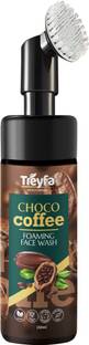 TREYFA Choco Coffee foaming face wash Anti aging, Deep exfoliation, Acne & Oil Control Face Wash