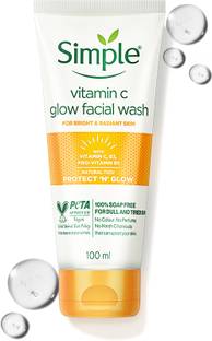Simple Protect N Glow Vitamin C Glow Facial Wash Face Wash