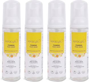 Leeford Foaming  with Glycolic Acid, AHAs & BHAs | Daily Acne & Oil Control Face Wash