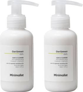 Minimalist 6% Oat extract gentle cleanser with hyaluronic acid for sensitive skin Face Wash