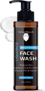 UrbanMooch Licorice Extract with Salicylic Skin Brightening  Face Wash