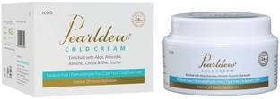 Pearldew Cold Cream 100 gm | With Aloe & Rose Water |For all skin types