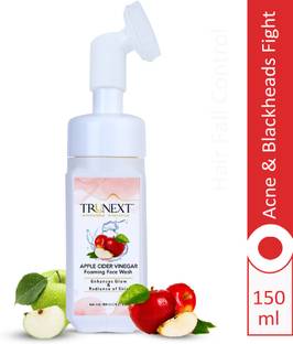 TRUNEXT Apple Cider Vinegar Foaming Gentle Cleanser For Women And Men Face Wash