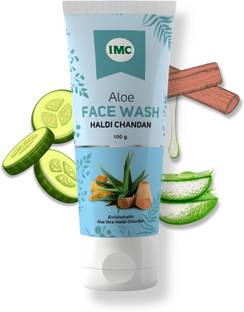 IMC Aloe  With Haldi Chandan | Prevents Acne, Pimples, Wrinkles & Tanning Face Wash