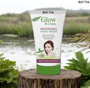 INDIANA HUDA Neem & Tea Tree Anti-Bacterial Wash – Glow & Clean Face Brightener Face Wash