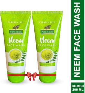 Pure Roots Neem pack of 2 Face Wash