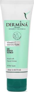 DERMINA Natural Vitamin C Dark Spot Clean & Brighten Skin Instant Glow  Face Wash