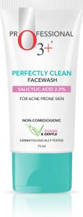O3+ Perfectly Clean  with Salicylic Acid 2% For Acne Prone Skin Face Wash