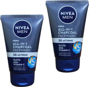 NIVEA , All-In-One, 10x Vitamin C, 100ml (SET OF 2) Face Wash