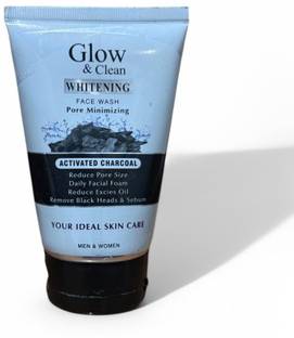 Glow & Clean Glow and Clean Activated Charcoal  – Deep Clean & Detox Face Wash