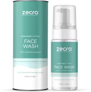 Zecra Acne Avert Foaming Unisex  with Morning Energy (3.38 oz) Face Wash