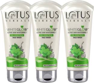 LOTUS HERBALS HERBALS WHITEGLOW ACTIVE SKIN WHITENING + OIL CONTROL Face Wash