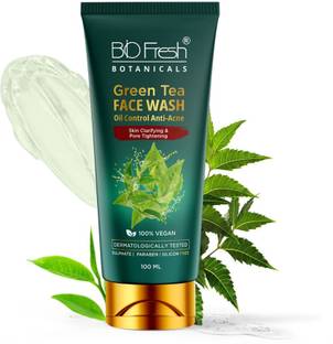 Biofresh Green Tea  Paraben-Free and Pore-Tightening Formula for All Skin Types Face Wash