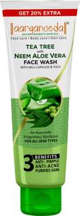 Aryanveda Tea Tree  for Men & Women | Oil Control, Anti-Acne & Skin Cleanser Face Wash