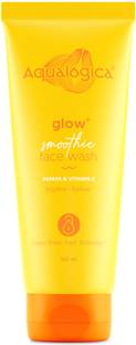 Aqualogica Glow+ Smoothie for Deep Cleansing & Skin Brightening with Vitamin C & Papaya Face Wash