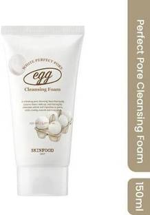 Skinfood Egg White Perfect Pore Cleansing Foam for Deep Cleanseing and Pore Face Wash