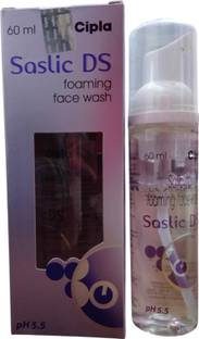 Saslic DS Foaming  | 2% Salicylic Acid | Acne Prevention | Pore Unclogging Formula for Clear Skin | 60ml Face Wash