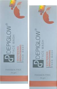 Depiglow Whitening Brightening  ( pack of 2 ) Face Wash
