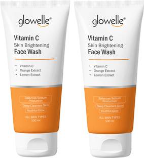 glowelle Deep Cleanser Youthful Glow Spots Removal Vitamin C Skin Brightening  Face Wash